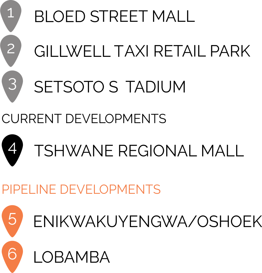 Development locations
