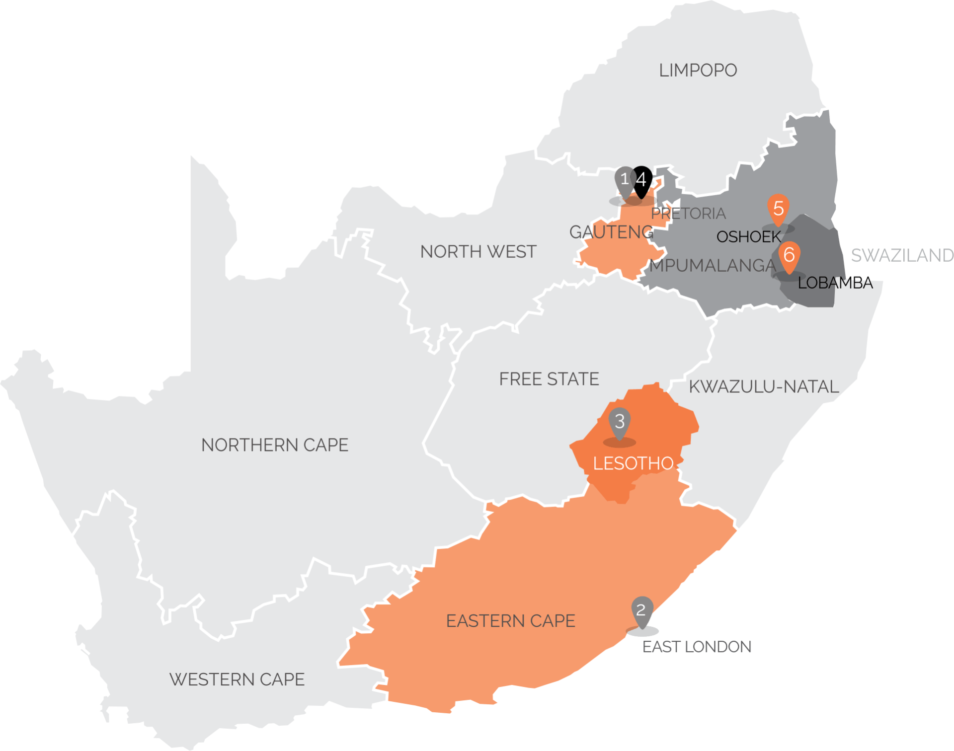 Full location map